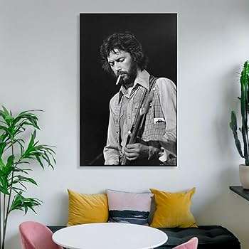 エリッククラプトン　ポスター エリック・クラプトン ERIC CLAPTON ユーズド・ポスター ST P028